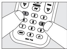 PHILIPS SRU740 - Sommaire - 9