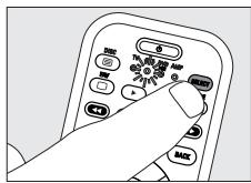 PHILIPS SRU740 - Assigning the volume control to another mode - 1