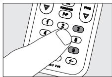 PHILIPS SRU740 - Asignación del control de volumen a otro modo - 3