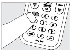 PHILIPS SRU740 - Modificazione della selezione d'apparecchio (selettore di modalità) - 5