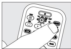 PHILIPS SRU740 - Asignación del control de volumen a otro modo - 1