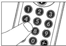PHILIPS SRU 3040 - Reczne konfigurowanie pilota - 3