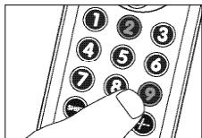 PHILIPS SRU 3040 - Selezione dell'apparecchio controllato (Tasti di modalità) - 3