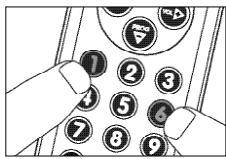 PHILIPS SRU 3040 - Anpassen der Gerätewahl (Mode-Tasten) - 2