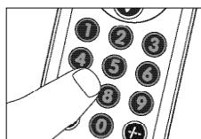 PHILIPS SRU 3040 - Manually setting the remote control - 3