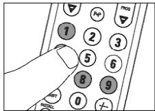 PHILIPS SRU 5010 - Herstellen van de oorspronkelijke functies van de afstandsbediening - 2