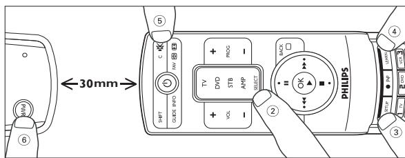 PHILIPS SRU 7140 - Tips on learning functions - 1