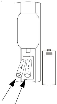 PHILIPS SRU2103S - Battery Installation - 1