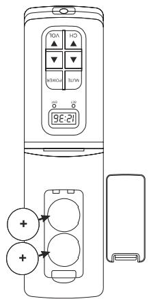 PHILIPS SRU4050 - Battery Installation - 1