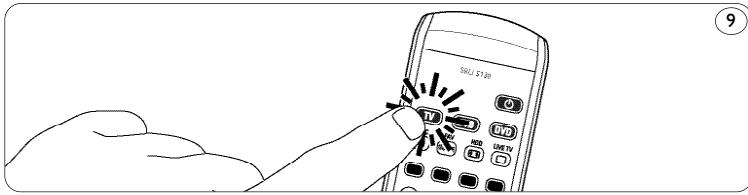 PHILIPS SRU5130 - Instellen via 'volledig zoeken' - 1