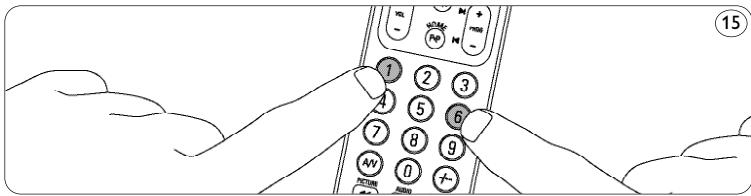 PHILIPS SRU5130 - Ursprüngliche Einstellungen wiederherstellen - 1