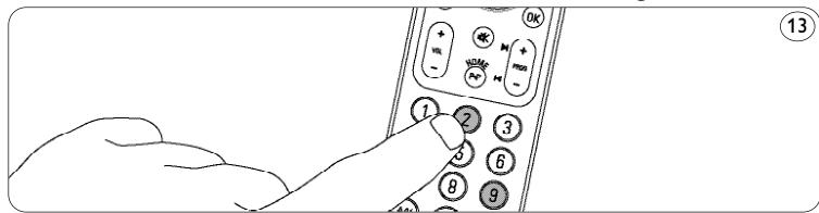 PHILIPS SRU5130 - Geräteinstellungen ändern (Modustaten) - 3