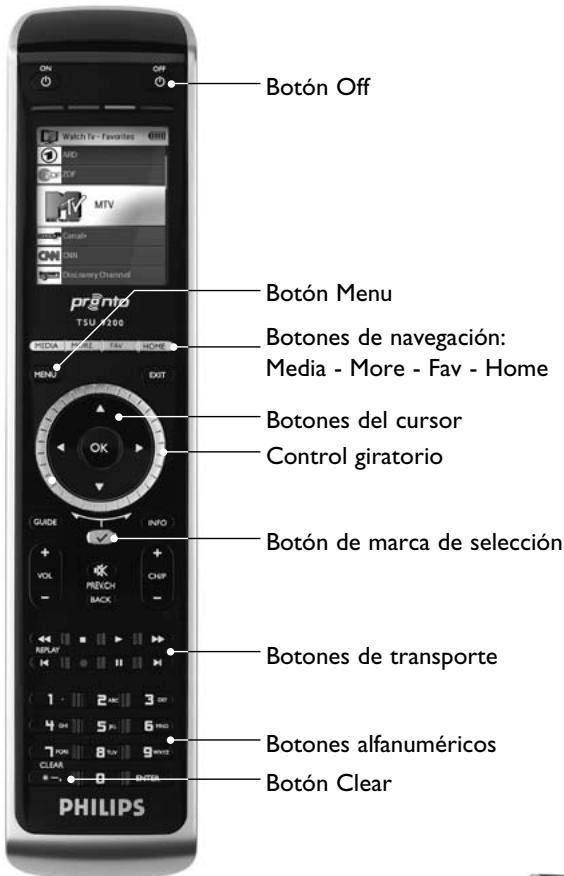 PHILIPS TSU9200 - Desembalaje del mando a distancia Pronto - 1