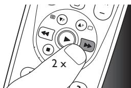 PHILIPS SRP4004 - Resetting a key to its original function - 3