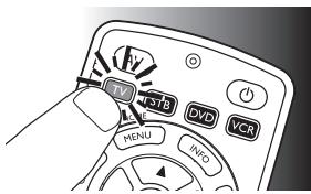 PHILIPS SRP4004 - Exemple: test de la télécommande universelle avec votre téléviseur: - 1