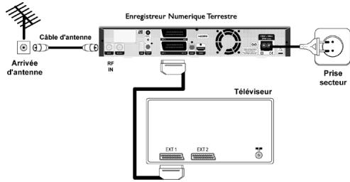 PHILIPS HDT8010 - Connexion Péritel - 1