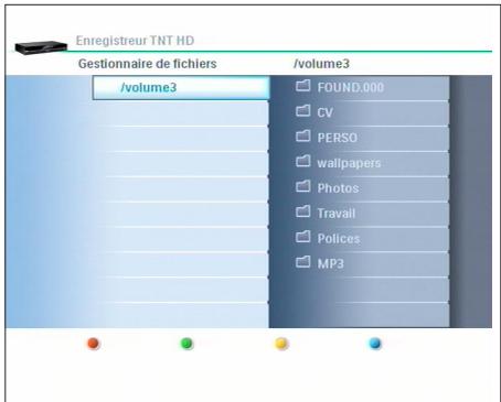 PHILIPS HDT8010 - Lecture à partir d'une clé USB - 1