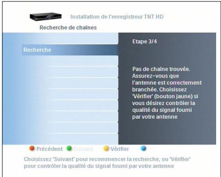 PHILIPS HDT8010 - Echec de la recherche - 1