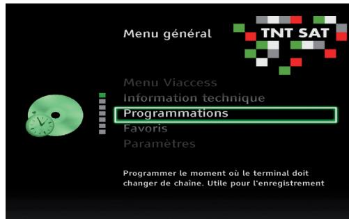 PHILIPS DSR 2020 - Menu général - 1