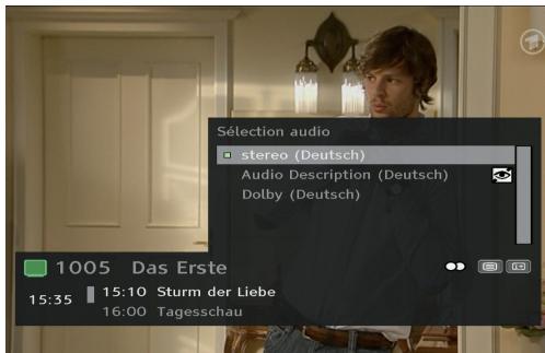 PHILIPS DSR 2020 - Sélection Audio / sous-titres - 1