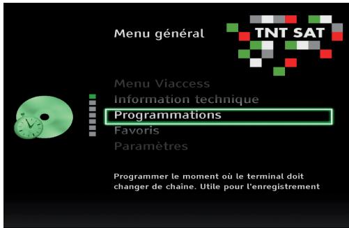 PHILIPS DSR 2020 - Présentation du menu général - 1