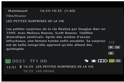 PHILIPS DSR 2020 - Bandeau d'information - 2