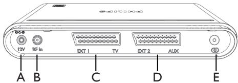 PHILIPS DSR 2020 - Panneau arrère - 1