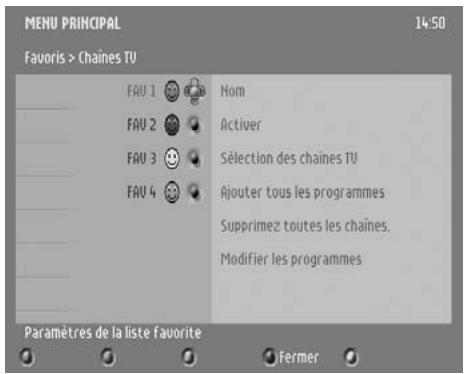 PHILIPS DTR 300 - MODIFICATION DES RÉGLAGES DE VOTRE DÉCODEUR - 1