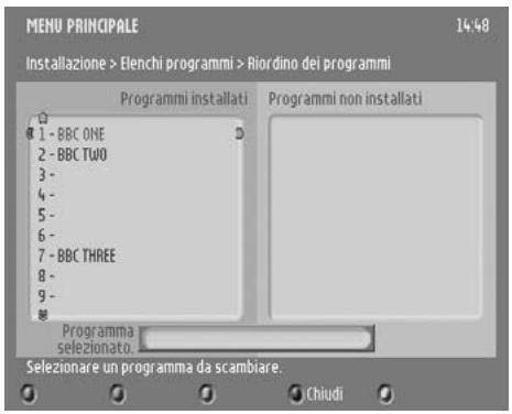 PHILIPS DTR 300 - Elenchi dei programmi - 3