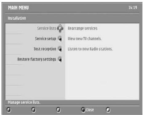 PHILIPS DTR 300 - To install a service you have selected from the list: - 3