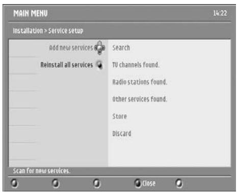 PHILIPS DTR 300 - Restore factory settings - 1