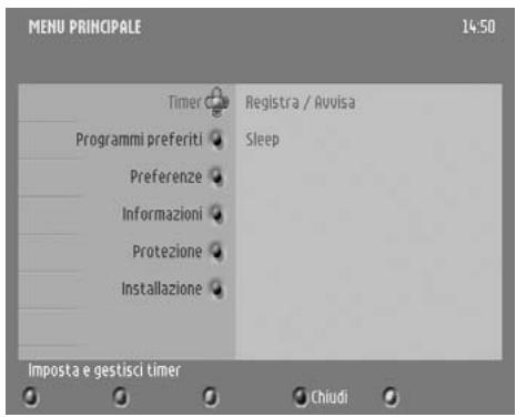 PHILIPS DTR 300 - Per impostare un nuovo timer: - 1