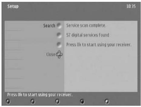 PHILIPS DTR 300 - Channel scan - 3