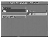 PHILIPS DVD625-001 - D.R.C. (compression de la gamme dynamique) - 1