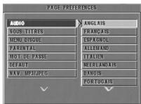 PHILIPS DVD625-001 - Langue de doublage - 1