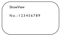 ShowView No.:123456789