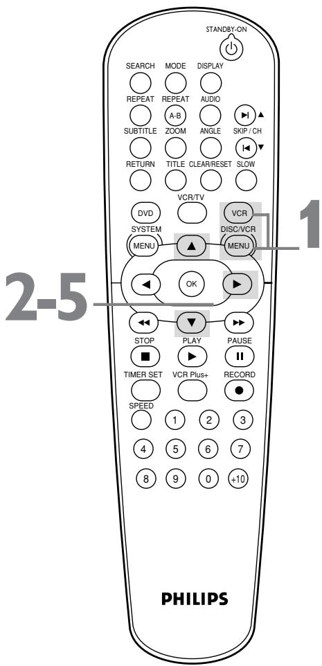 PHILIPS DVD750-002 - 2 3 - 4