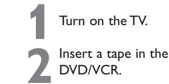 PHILIPS DVD750-002 - Video Cassette Playback - 1