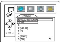 PHILIPS DVD750VR - Niveau de contrôle parental 61 - 5