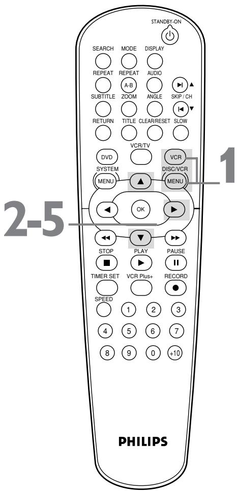 PHILIPS DVD750VR - 2 3 - 4