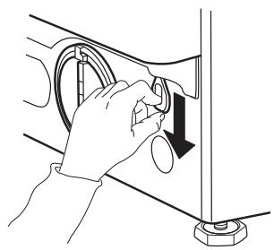 WHIRLPOOL FSCR10427 - Porte - comment l'ouvrir LORS d'une PANNE pour SORTIR votre LINGE - 3