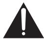 PIONEER DCS-424K - RISK OF ELECTRIC SHOCK DO NOT OPEN - 1
