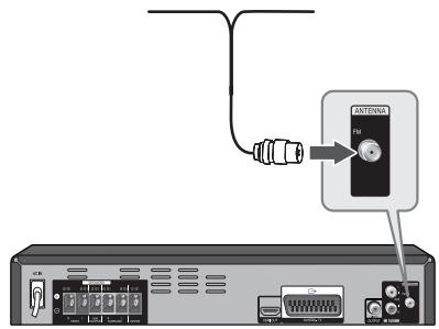 PIONEER DCS-424K - Antenne aansluiten - 1
