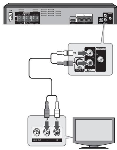 PIONEER DCS-424K - AUX IN Connection - 1