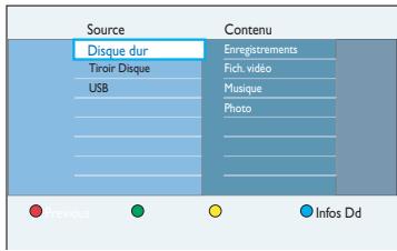 PHILIPS DVDR5570H - Appuyez sur HOM - 1