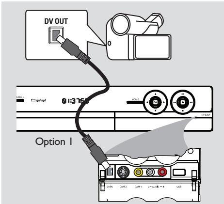 PHILIPS DVDR5570H - Raccordement à l'entrée numérique - 1