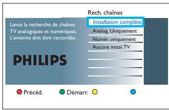 PHILIPS DVDR5570H - Étape 3 : Installation et configuration (suite) - 1