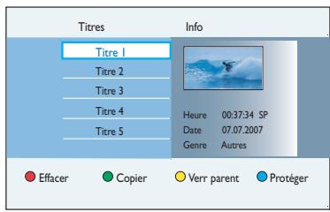 PHILIPS DVDR5570H - Fonctionnalités principales - 1