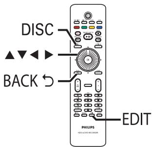 PHILIPS DVDR5570H - À propos de l'édition de DVD inscriptibles - 1