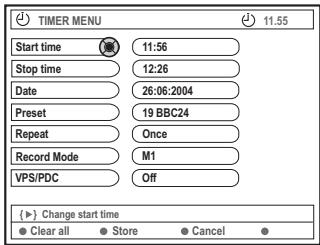 PHILIPS DVDR610 - Programmation des enregistrements - 1